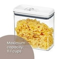 thumbnail image 6 of Better Homes & Gardens Flip-Tite Rectangular 11.1 Cup Food Storage Container, 6 of 11