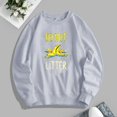 thumbnail image 2 of Gibobby Sudaderas para mujer Sudaderas francesas para mujeres(Gris,CH), 2 of 3