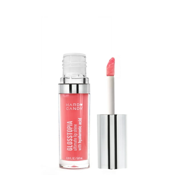 Hard Candy Glosstopia Lip Gloss, No Photos Please, light pink, 0.19 fl
