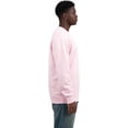 thumbnail image 3 of Milltex Unisex Crewneck Sweatshirt, Casual Fleece Cotton Blend Pullover, Regular Fit Long Sleeve Sweatshirt for Men & Women, Everyday Wear - LightPink, 3 of 4