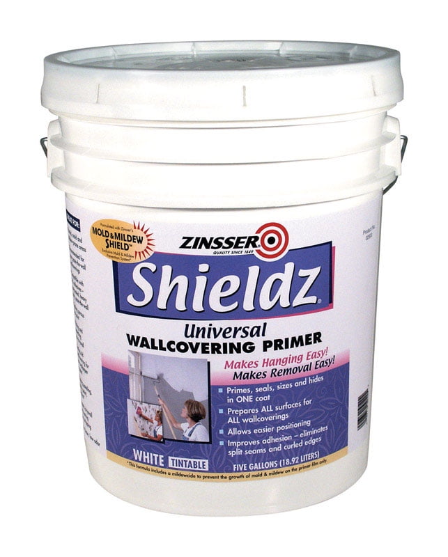 Zinsser Shieldz Universal White Wallcovering Primer 5 gal.