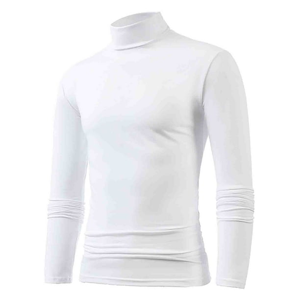 Playeras Oversize Para Hombre, Camiseta De Manga Larga Con Cremallera Y Estampado Liso Para Exteriores