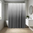 thumbnail image 6 of Qholemyo Polyester Shower Curtain 72x72 Gradient Color Print Waterproof Washable Decor Home Bathroom, 6 of 6