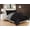 Black/Gray, variant on Elegant Comfort Down Alternative Reversible 3pc Comforter Set- Available In A Few Sizes And Colors , King/Cal King, Black/Burgundy