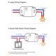 thumbnail image 4 of Cateissary Módulo de interruptor inteligente WiFi 10A Control remoto compatible con Bluetooth Ventilador Disyuntor Plástico Suministros Electrónica, 4 of 6