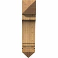 thumbnail image 2 of Ekena Millwork 6"W x 18"D x 26"H Imperial Arts & Crafts Rough Sawn Bracket, Western Red Cedar, 2 of 13