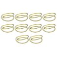 thumbnail image 1 of Napkin Rings Spiral Napkin Rings Holders Home Dining Table Setting,Napkin Rings Serviette Napkin Ho, 1 of 5