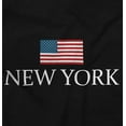 thumbnail image 2 of New York Pride American Flag NM USA Plus Size Crewneck Graphic Tee Shirt Brisco Brands 2X, 2 of 5