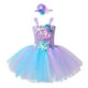 thumbnail image 1 of Nuevo vestido de princesa, disfraz para niñas, Halloween, cumpleaños, Navidad, fiesta, disfraz, tutú 4 años, 1 of 9
