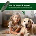 thumbnail image 3 of Dog Barking Control Device Portable USB Charging Deterrent for Pet Training - Military Green, 3 of 5