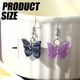 thumbnail image 4 of pares de pendientes de mariposa, joyería de insectos a la moda para mujeres, niñas y niños, regalo de Navidad, 8 colores, 4 of 5