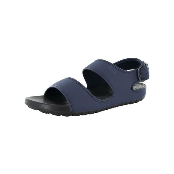 Fitflop Mens Lido Neoprene Back Strap Sandal Shoes, Midnight Navy, US 12