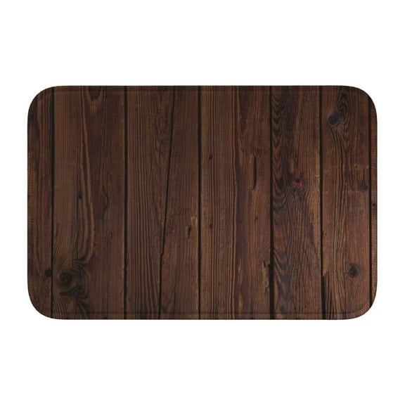 Vsdgher Vintage Wood Hem Mat 40x60 - Multipurpose Doormat for Indoor & Outdoor Use - Welcome Your Guests with our Entrance Mat
