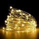 thumbnail image 3 of paquete de cadena de luces LED de alambre de cobre de 1/2/3/5/10 m con pilas para decoración de dormitorio, jardín, fiesta y boda, 3 of 5
