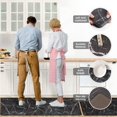 thumbnail image 6 of Marble Anti Fatigue Kitchen Mat Set of 2 Pieces Black Kitchen Rugs and Mats,Waterproof Non Slip Memory Foam Cushioned Comfort Kitchen Floor Mat Padded Kitchen Mats for Standing, 17"x 30"+17"x 47", 6 of 6