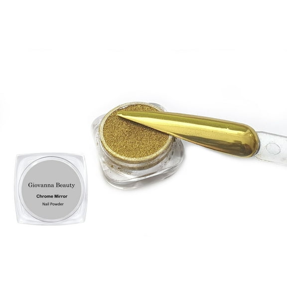 NEON GOLD CHROME NAIL POWDER