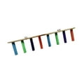thumbnail image 2 of Percha de madera para escalar, escalera, palo para moler patas, percha para pájaros para ventanas, baños, automóviles y viajes 8 nivel, 2 of 9