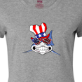 thumbnail image 4 of Inktastic 4th of July Patriot Shark Women's T-Shirt, 4 of 5