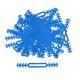 thumbnail image 1 of 100 correas extensoras de mascarilla ajustables con gancho de descompresión azul, 1 of 9