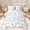 White 01, variant on Erosebridal Cartoon Cat Kitten Twin Bedding Sets for Kid, Flower Floral Bedding Comforter Set, 7-Piece