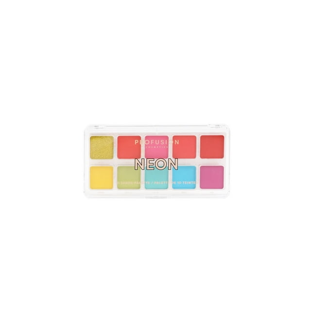 Profusion Cosmetics | Neon 10 Shade Eyeshadow Palette