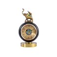 thumbnail image 1 of Ceramic Desk Clock Home Desktop Desktop Clock Silent Sitting Clock Office Clock Living Room TV Cabinet Desktop Decoration, 1 of 7