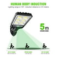 thumbnail image 5 of 1Pc Led Solar Outdoor Waterproof Solar Garden Light Security Lighting Wall Lamp Motion Pir Sensor Powerful Solar Lamp, 5 of 9