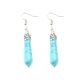 thumbnail image 1 of Xiao Hua Pendientes colgantes de cristal con punto de curación de cuarzo natural real para chakras, regalo para el día de San Valentín y el día de la madre, B, 1 of 4