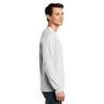 thumbnail image 4 of Gildan Ultra Cotton Men's Long Sleeve T-Shirt, Durable, Crewneck Classic Fit Tee, White, S, 4 of 5