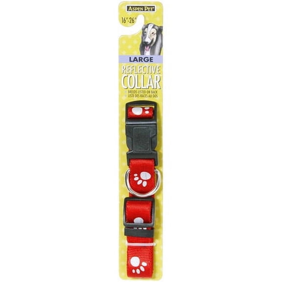 PETMATE 22478 1x16-26 RED Paw Collar