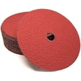 thumbnail image 3 of Benchmark Abrasives 7" Premium Ceramic Resin Fiber Grinding Sanding Discs with Double Resin Bond Technology for Metals, Wood, Fiberglass, 7/8" Arbor, Angle Grinder Discs (25 Pack) - 80 Grit, 3 of 3