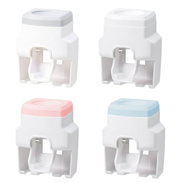 Home Toilet Washstand Automatic Toothpaste Squeezer Lazy Man Artifact Toothbrush Holder Wall-mounted Toothpaste Squeezer