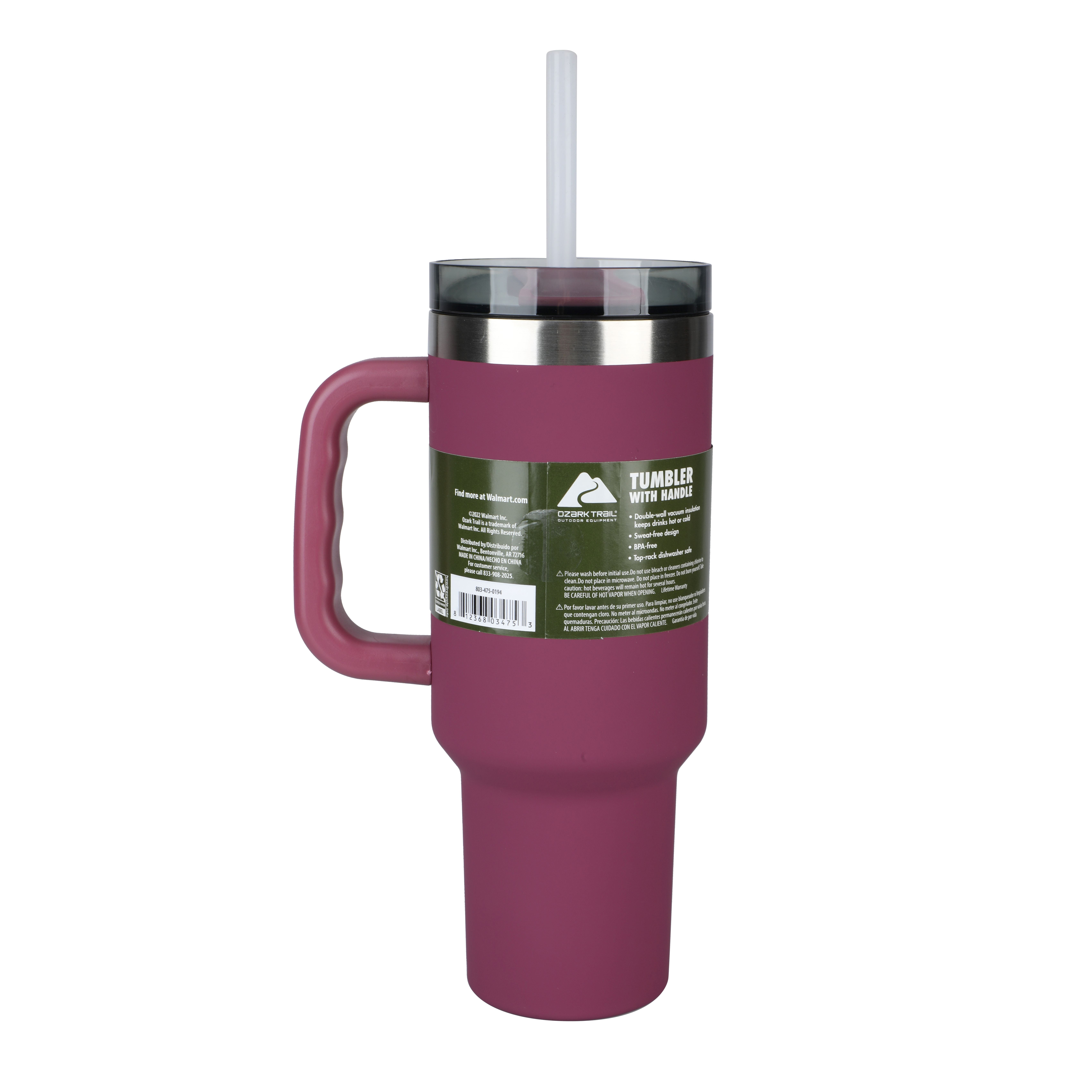 Ozark Trail 40oz Vacuum Insulated Stainless Steel Tumbler Mint Green 