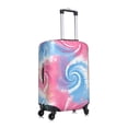thumbnail image 4 of Multi-Size Suitcase Protective Cover Full Range Double Stitching Invisible Zipper For Travel Business Palevioletred Tie-Dye Background Vibrant Colors And Swirling (3) Large, 4 of 8