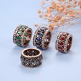 thumbnail image 2 of Womens Bohemian Vintage Crystal Zircon Ring Alloy Electro Fashion Inspired Elegant Jewelry Durable Accessories, 2 of 4