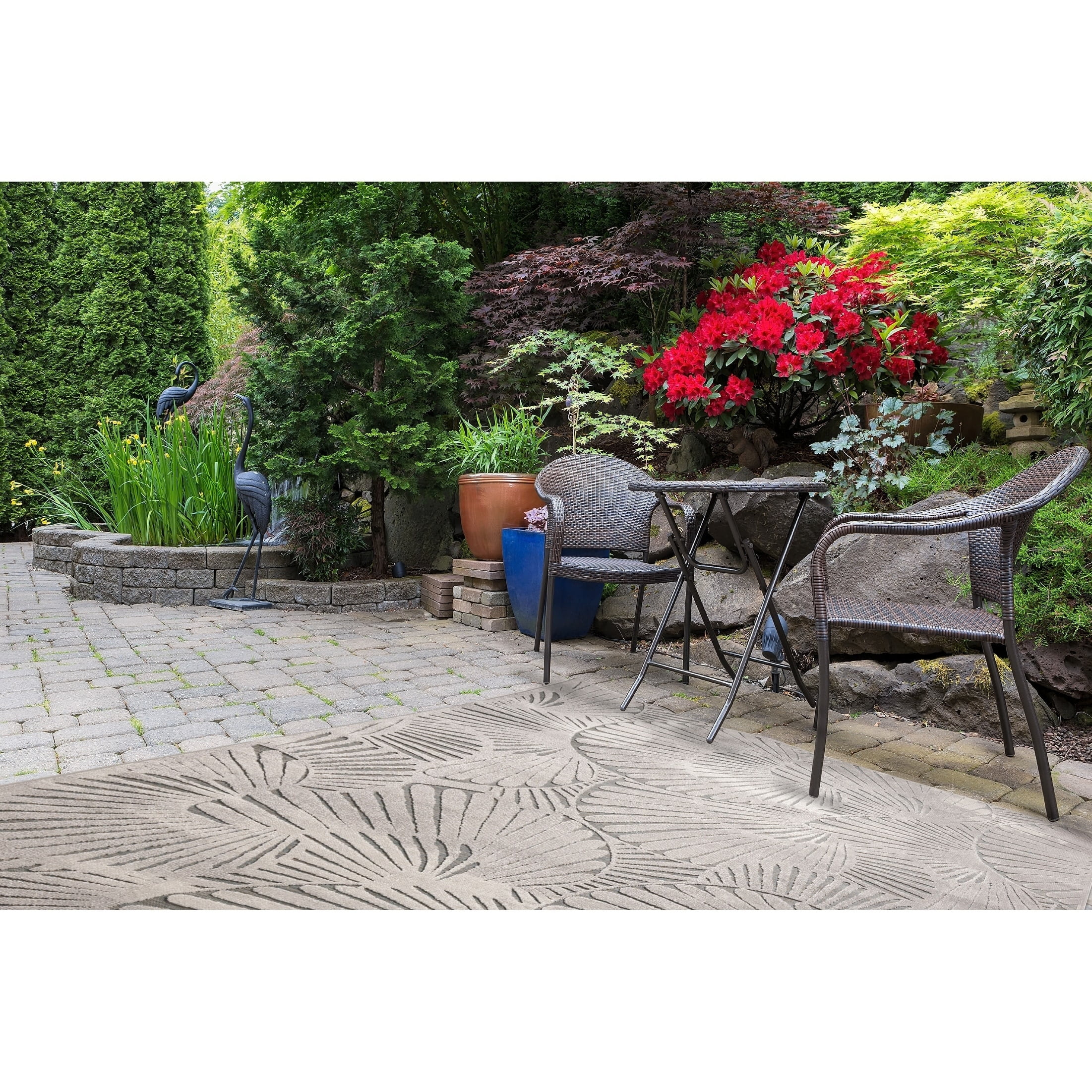 Plantation Patterns Leona Outdoor Area Rug Walmart Com