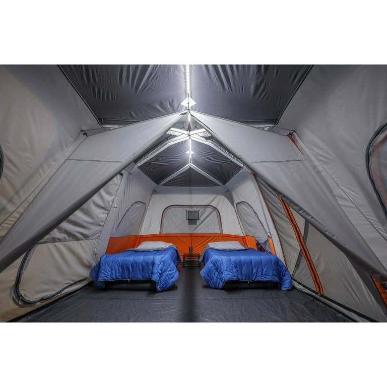 Ozark Trail 12 Person Instant Cabin Tent with Integrated LED