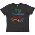 thumbnail image 3 of Inktastic My Pawpaw Loves Me Youth T-Shirt, 3 of 5