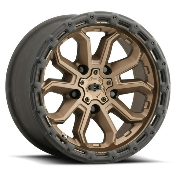 17x8 Vision 405 Korupt Satin Bronze Wheel 5x4.25 (30mm)