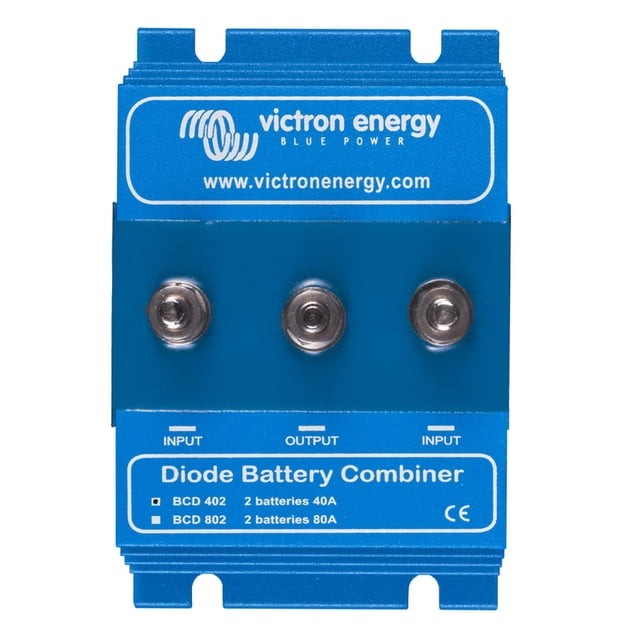 Combinador de baterías de diodos Victron Energy BCD 402 40A (2 baterías)