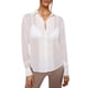 thumbnail image 2 of Sunloudy Conjunto de blusa casual para mujer, camisa de solapa de color sólido de manga larga + chaleco ajustado, blanco Sunloudy moda, 2 of 9