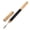 Multi, variant on WEUVEB Coffee Latte Art Needle Multi-Color Wooden Handle Stainless Steel for Intricate Designs