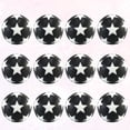 thumbnail image 2 of 12 Pcs Ballons de Remplacement pour Soccer de Table Mini Jeu de Soccer de Table Accessoire pour Maison Extérieur (Blanc et Noir), 2 of 2