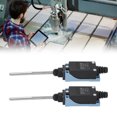 thumbnail image 1 of Momentary Limit Switch Travel Switch, IP66 Protection Zinc Alloy Stable 250V 380V Flexible Coil Spring Rod Travel Switch Highly Rigid  for  Plasma Router, 1 of 7