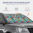 thumbnail image 4 of Windshield Sun Shade, Japanese Koi Foldable Car Sun Shade Windshield for Front, 2 Pieces, 4 of 7