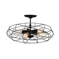 thumbnail image 2 of CWI Lighting Support de Lampe 5 Lumières avec Finition Noire, 2 of 6