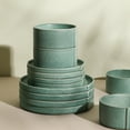 thumbnail image 4 of Stone Lain Bao 24-Piece Dinnerware Set Stoneware, Green, 4 of 6