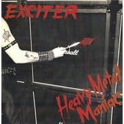 Exciter - Heavy Metal Maniac - Silver & Black Splatter Vinyl Record