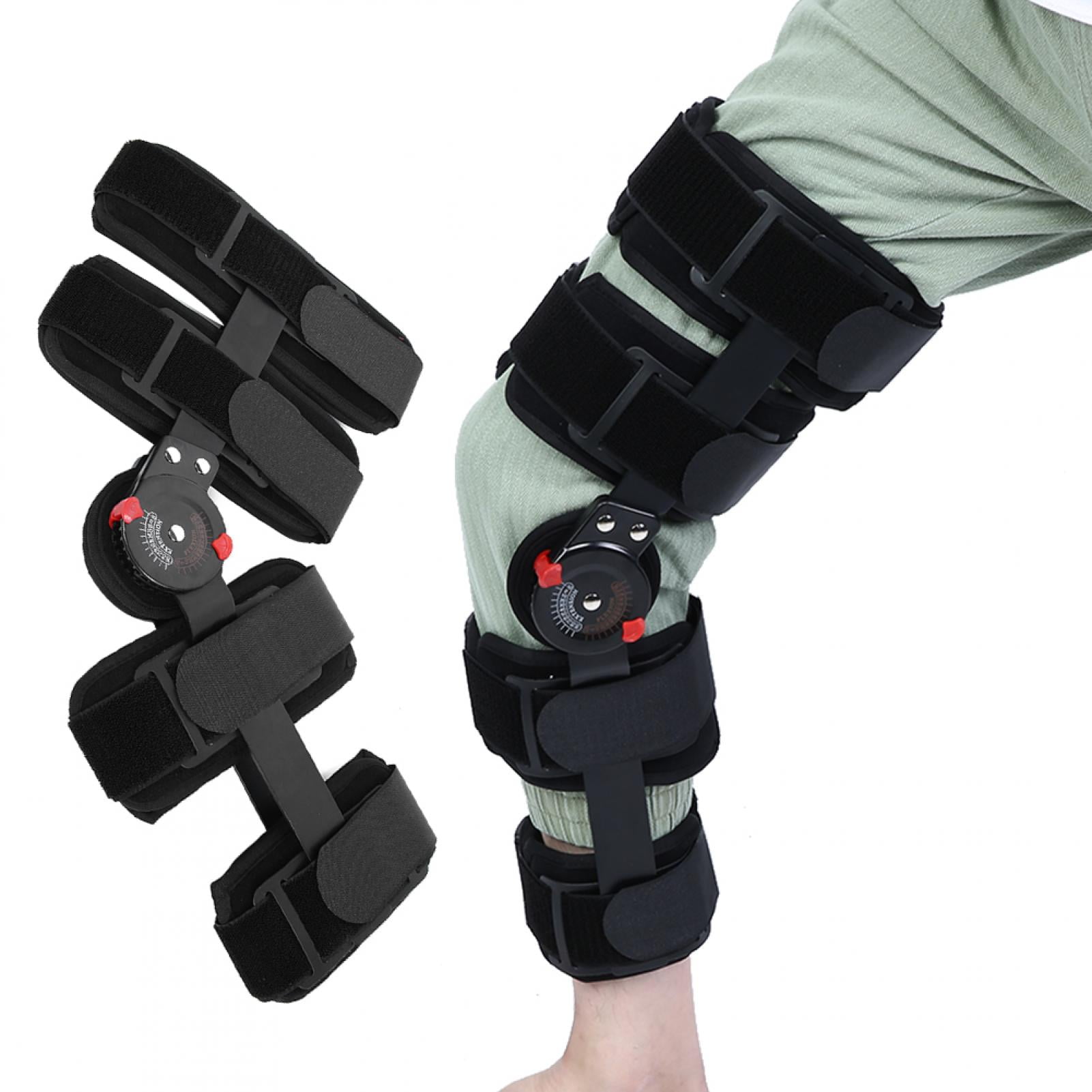 Comfortable Adjustable Leg Brace for Sprain Recovery & Knee Stability