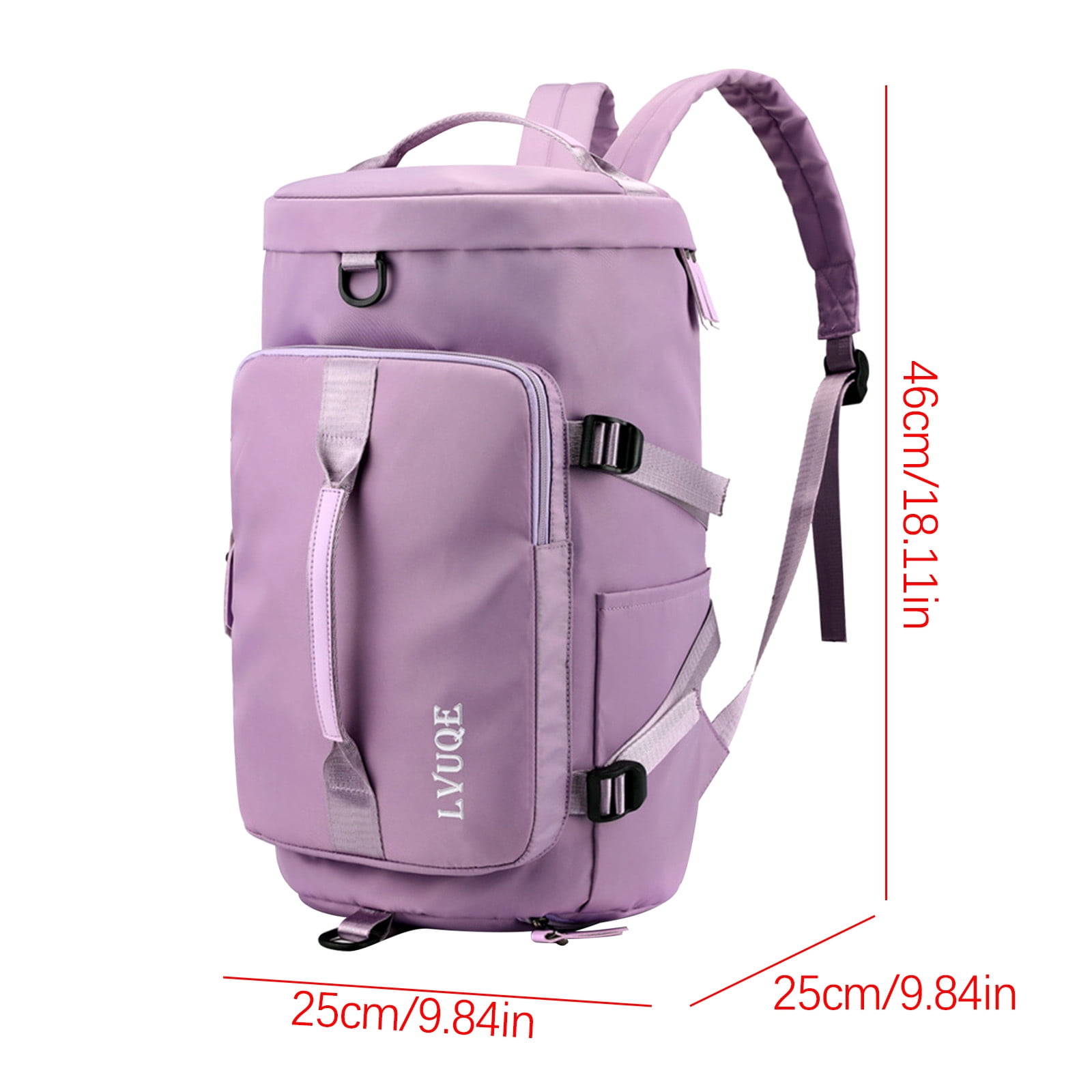 SPOORYYO Gym Bag Sports Fitness Bag Travel in Style with a Compact Yoga Fitness Backpack